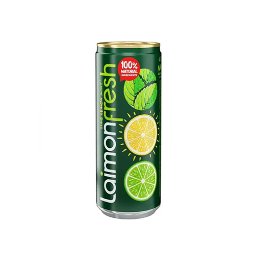 نوشیدنی گازدار لایمون فرش با طعم لیموناد Laimon Fresh